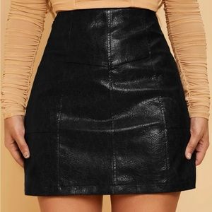 Leather Skirt